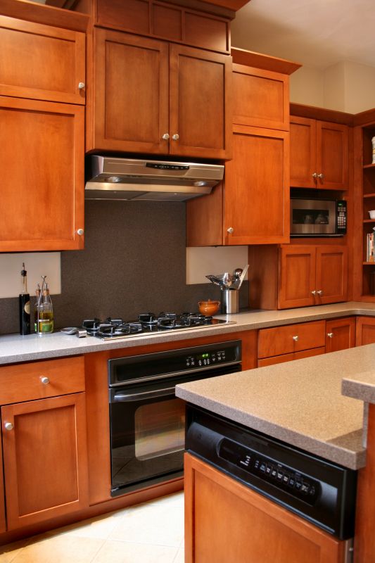 Cherry Cabinet Refacing in Dayton, OH