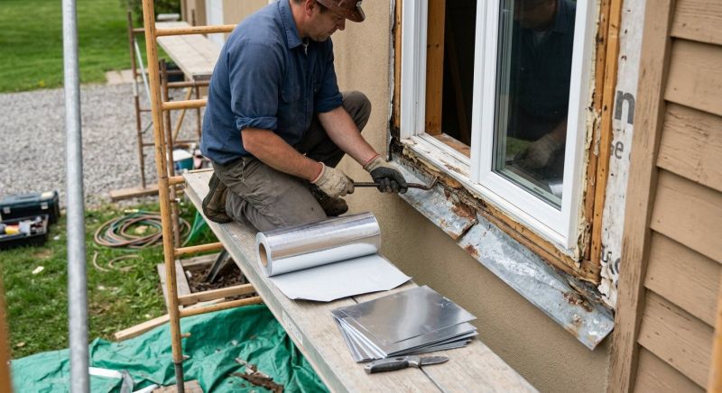 Exterior Window Molding Repair in Overland Park, KS