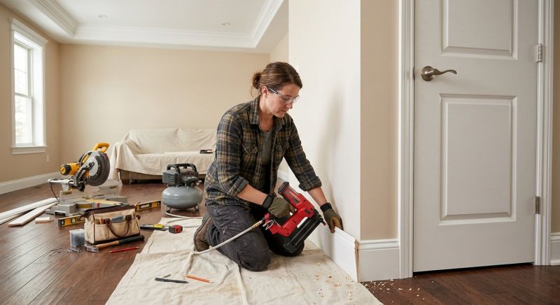 Floor Trim Installation in Kansas City, KS