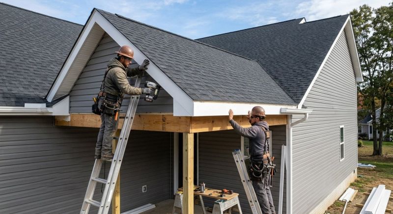Garage Fascia Replacement in Overland Park, KS
