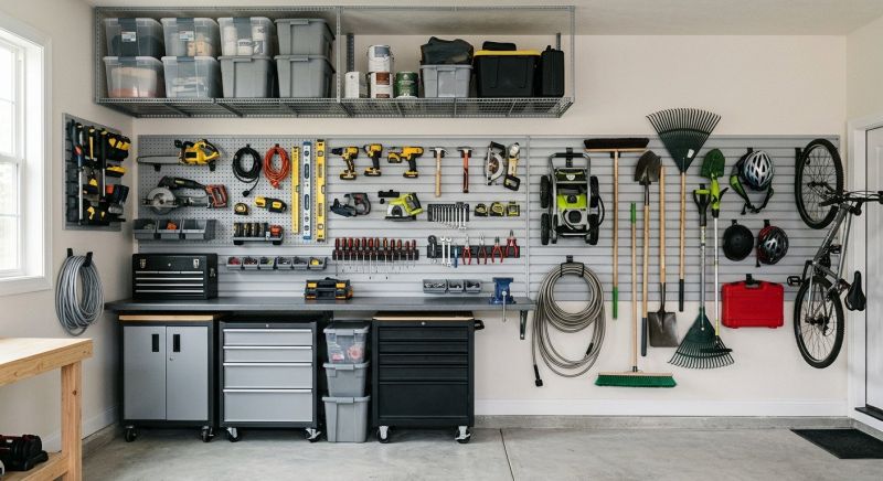 Garage Shelves Installation in Alexandria, VA