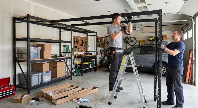 Garage Tool Rack Installation in Fairfax County, VA