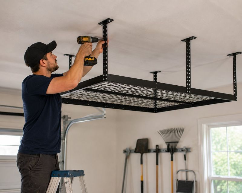 Garage Tool Rack Installation in Montgomery County, MD