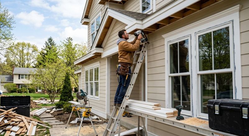 House Trim Installation in Alpharetta, GA