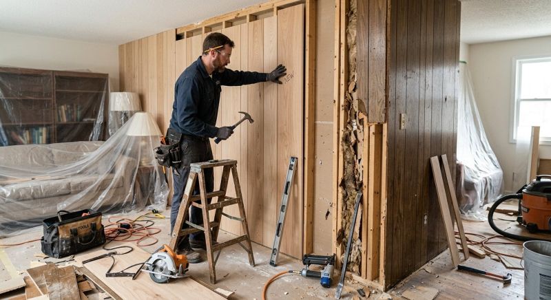Interior Cladding Installation in Wilmington, NC