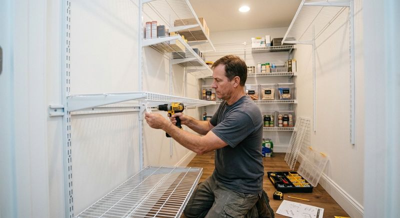 Shelving System Installation in Charlotte, NC