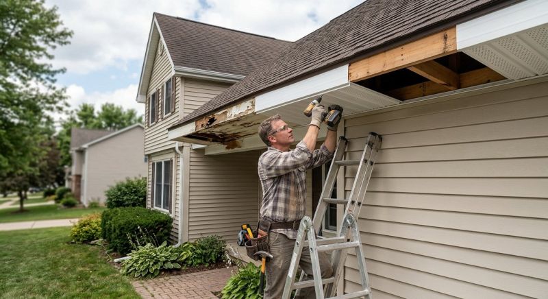 Soffit Damage Repair in Wilmington, NC