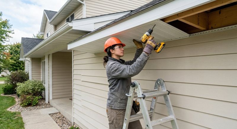 Soffit Installation in Conroe, TX