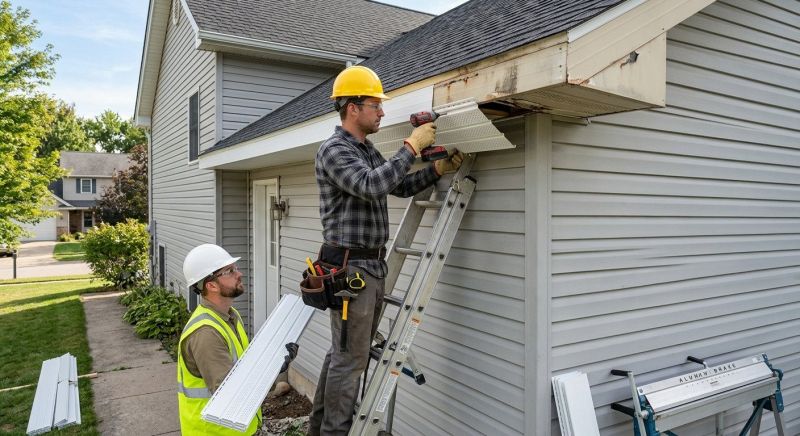 Soffit Vents Installation in Olathe, KS